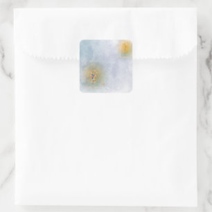 Magical Fairy Tale square stickers 