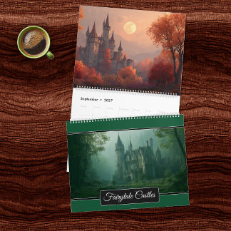 Magical Fairytale Castle 2027 Wall Calendar