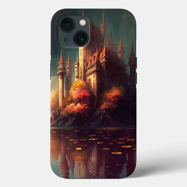 Magical Fantasy Castle Case-Mate iPhone Case (Back)