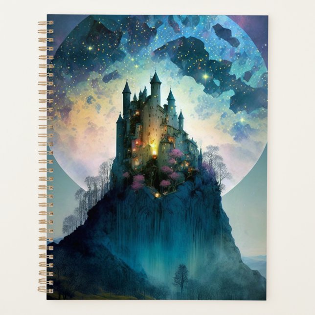 Magical Fantasy Castle Planner (Front)