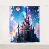 Magical Fantasy Castle Wall Art