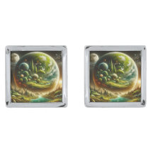 Magical Fantasy Planet With Celestial Nature