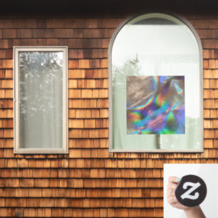 Magical Faux Holographic Rainbow Window Cling