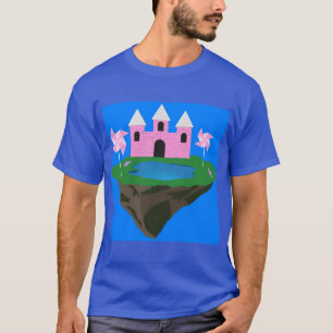 Magical Floating Castle Fantasy T-Shirt