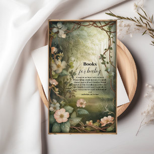Magical Floral Forest Books for Baby Enclosure Card