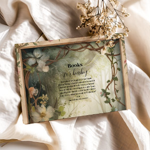 Magical Floral Forest Books for Baby Enclosure Card