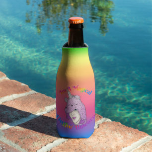 Magical Fluffin Unicorn Bottle Cooler
