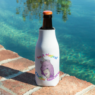 Magical Fluffin Unicorn Bottle Cooler