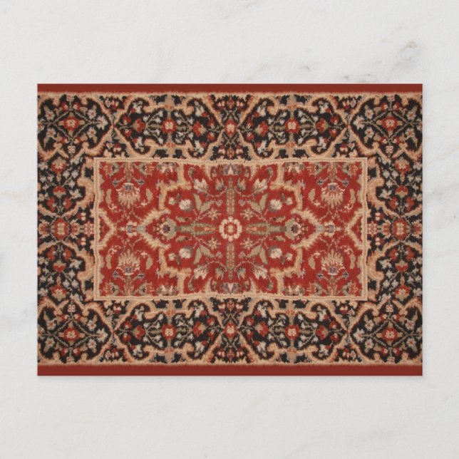 Magical Flying Carpet Postcard (Front)