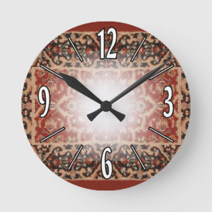Magical Flying Carpet Round Clock