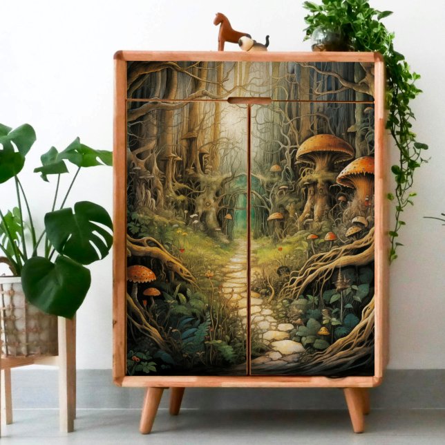 Magical Forest Arch Decoupage Tissue Paper (Creator Uploaded)