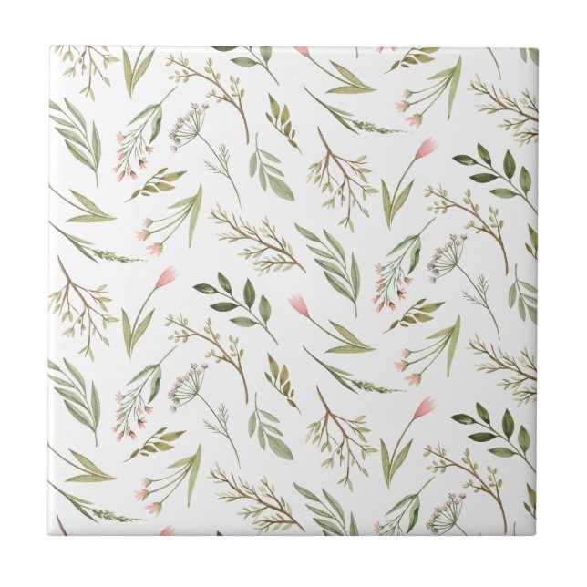 Magical Forest Ceramic Tile (Front)