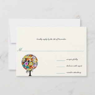 Magical Forest Circle of Love Wedding Invitations
