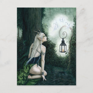 Magical Forest Elf Postcard