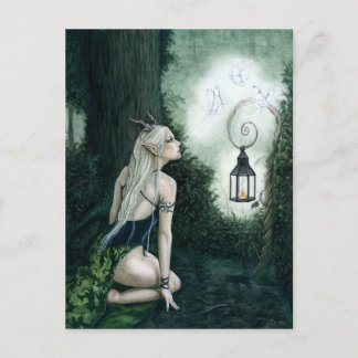 Magical Forest Elf Postcard