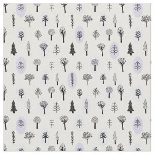Magical forest fabric