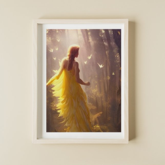 Magical Forest Friends Digital Art  Poster (Creator Uploaded)