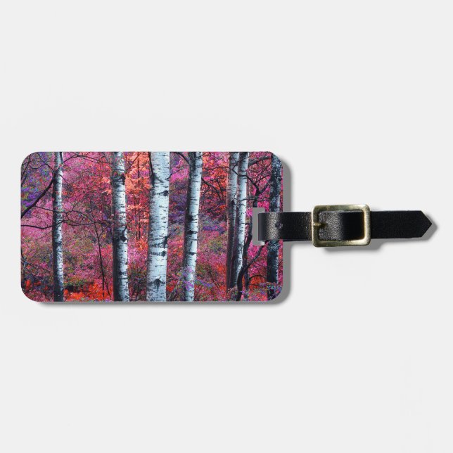 Magical Forest Luggage Tag (Front Horizontal)