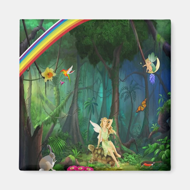 Magical Forest Magnet (Front)