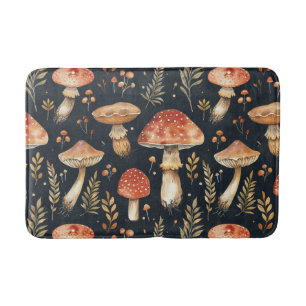 Magical Forest Mushroom Bath Mat