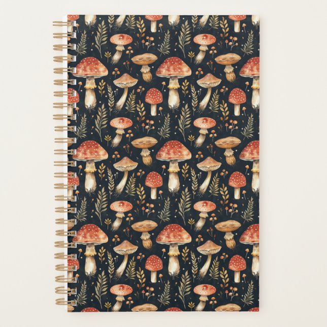 Magical Forest Mushroom Planner (Front)