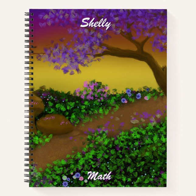 Magical Forest Notebook (Front)