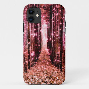 Magical Forest Peach Pink iPhone 11 Case