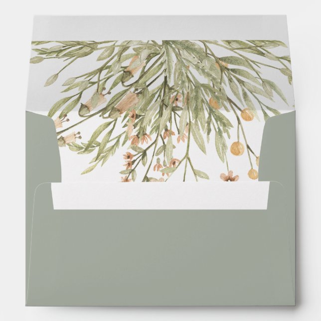 Magical Forest | Wedding Envelope (Back (Bottom))