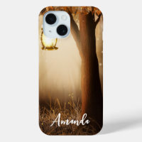 Magical Forest with Fairy Lights