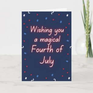 Magical Fourth of July Card