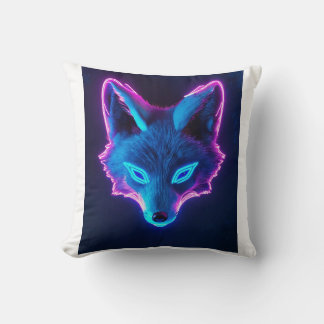 Magical fox with deep space cushion