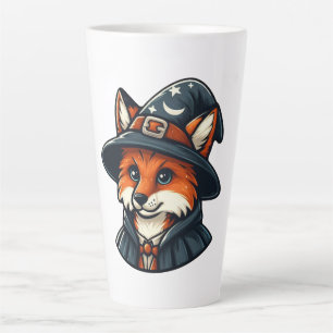 Magical Fox - Wizard Fantasy Latte Mug