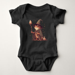 Magical Frog Wizard Baby Bodysuit