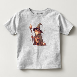 Magical Frog Wizard Toddler T-Shirt