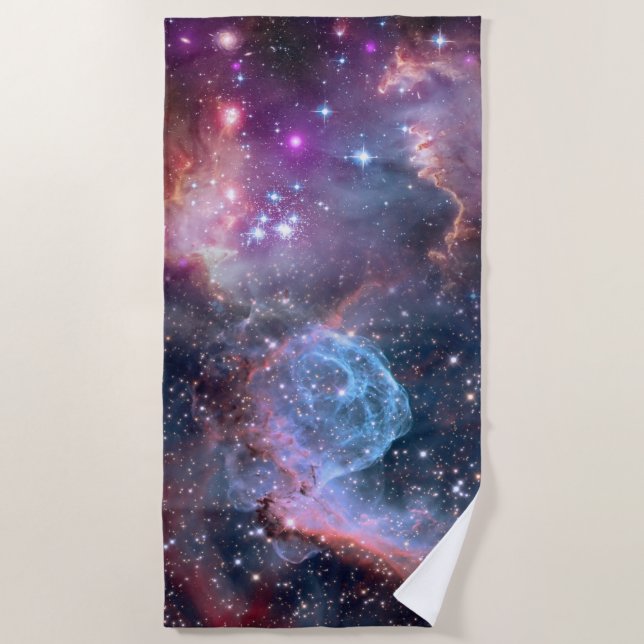 Magical Galaxy Beach Towel (Front)