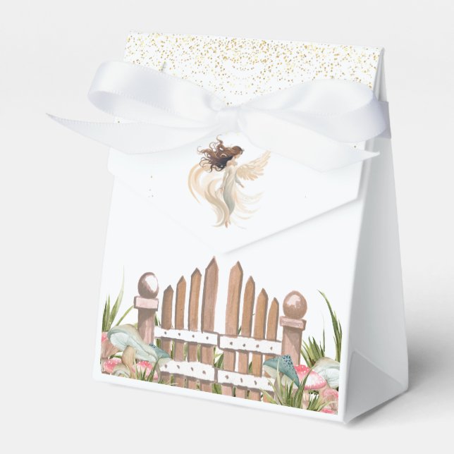 Magical Garden Fairy Favor Box (Front Side)