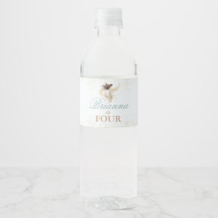 Magical Garden Fairy Water Bottle Label