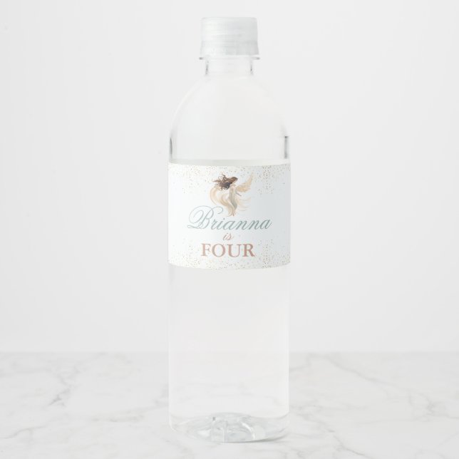 Magical Garden Fairy Water Bottle Label (Front)