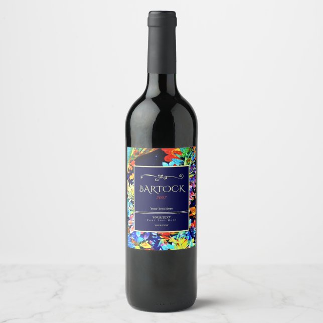 Magical Garden Wine Label (Front)