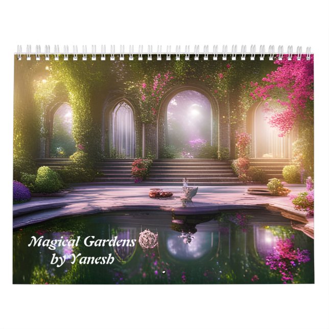 Magical Gardens 2024 Calendar (Cover)