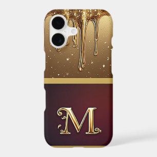 💎 Magical Glitter M Monogram Dripping Luxe