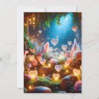 Magical Glowing Flowers Heart Garden 