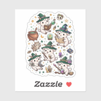 Magical Goat Friends Cute Fantasy Kawaii Art