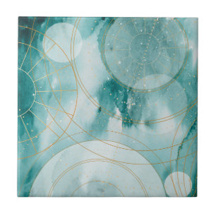 Magical Graduation Stars II Ceramic Tile