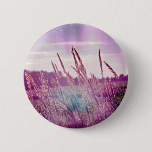 Magical Grass 6 Cm Round Badge