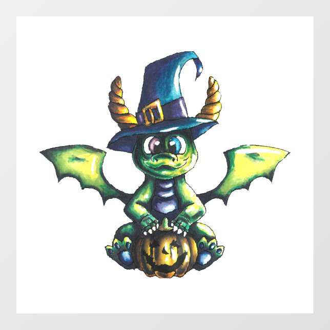 Magical Halloween Dragon Design (Sheet)