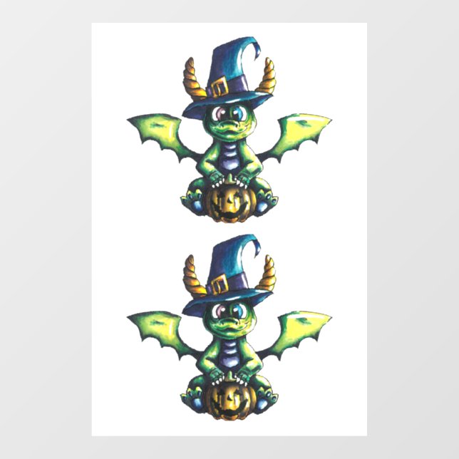 Magical Halloween Dragon Design (Sheet)