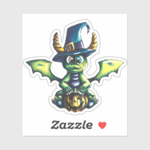 Magical Halloween Dragon Design
