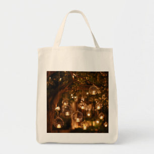 Magical Hanging Glass Lanterns Candle Tote Bag