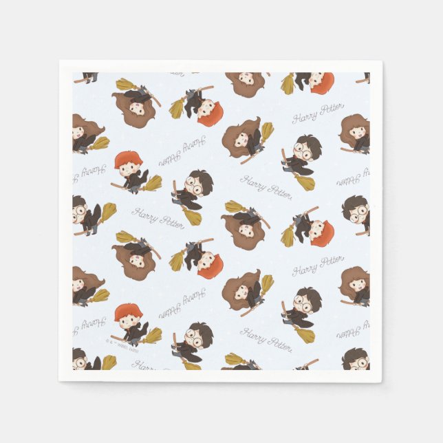 Magical HARRY POTTER™ and Hogwarts Birthday Napkin (Front)